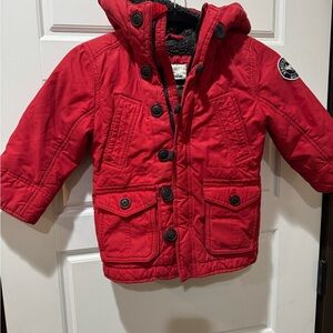 Abercrombie & Fitch Kids Red Puffer Jacket| Y2K | Vintage |